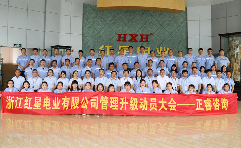 紅星閃耀，追云逐電——熱烈祝賀紅星電業(yè)攜手正睿咨詢啟動系統(tǒng)管理升級項目！
