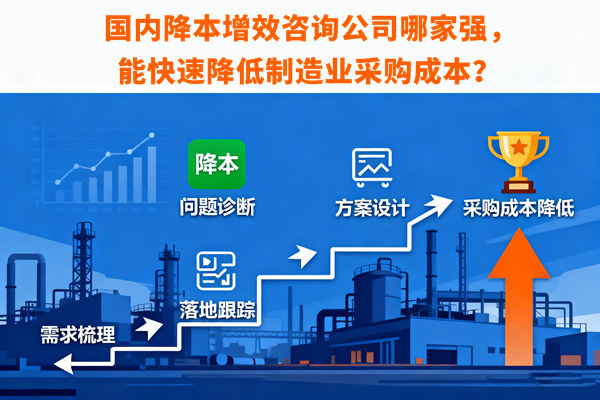 國內(nèi)降本增效咨詢公司哪家強，能快速降低制造業(yè)采購成本？