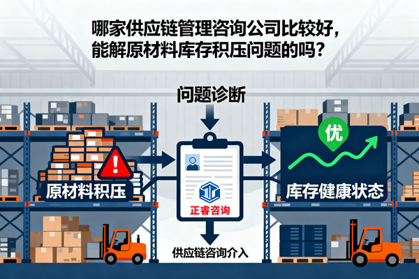 哪家供應(yīng)鏈管理咨詢(xún)公司比較好，能解原材料庫(kù)存積壓?jiǎn)栴}的嗎？