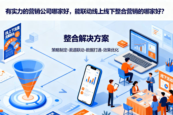 有實力的營銷公司哪家好，能聯(lián)動線上線下整合營銷的哪家好？